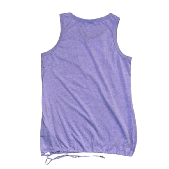 ADIDAS purple women's sleeveless work out top activewear - Picture 3 of 10